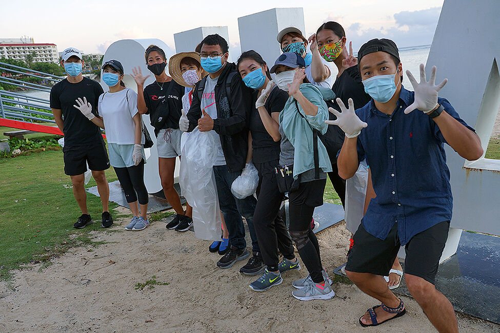 Volunteers show island pride with islandwide cleanup